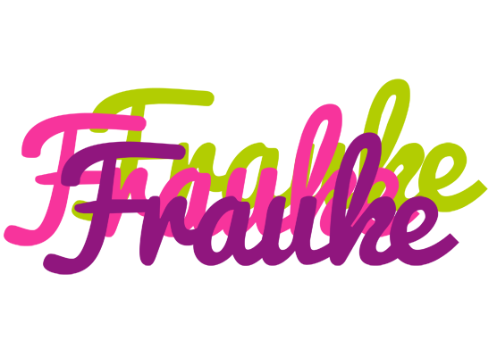 Frauke flowers logo