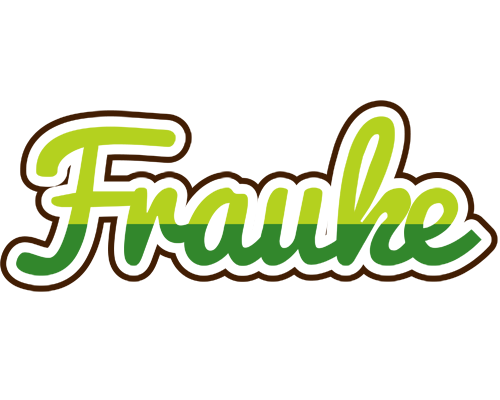 Frauke golfing logo