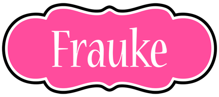 Frauke invitation logo