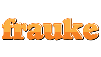 Frauke orange logo