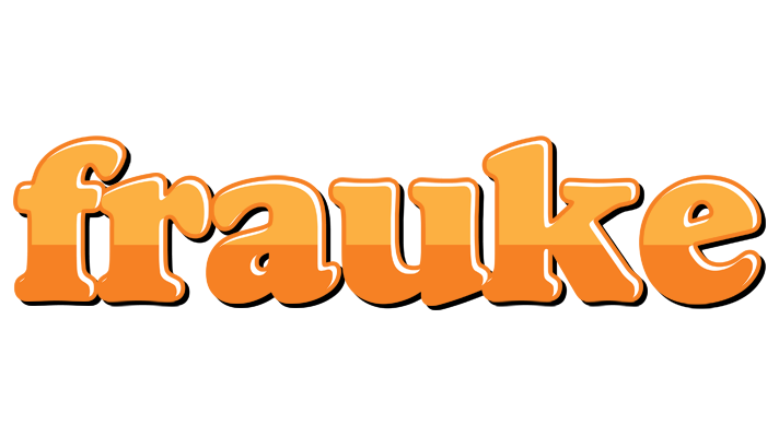 Frauke orange logo