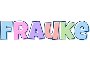 Frauke pastel logo