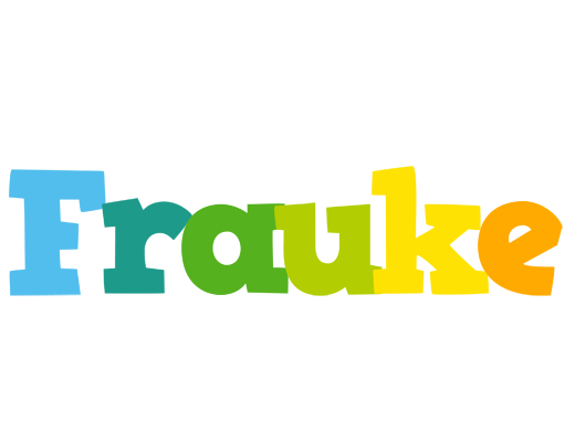 Frauke rainbows logo