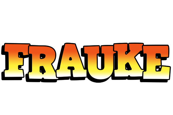 Frauke sunset logo