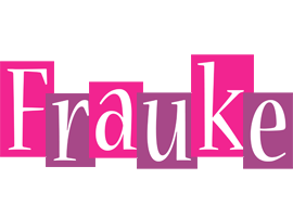 Frauke whine logo