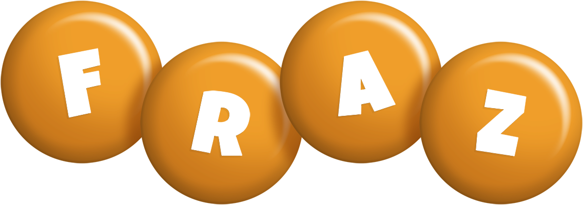 Fraz candy-orange logo