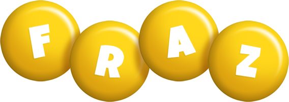 Fraz candy-yellow logo