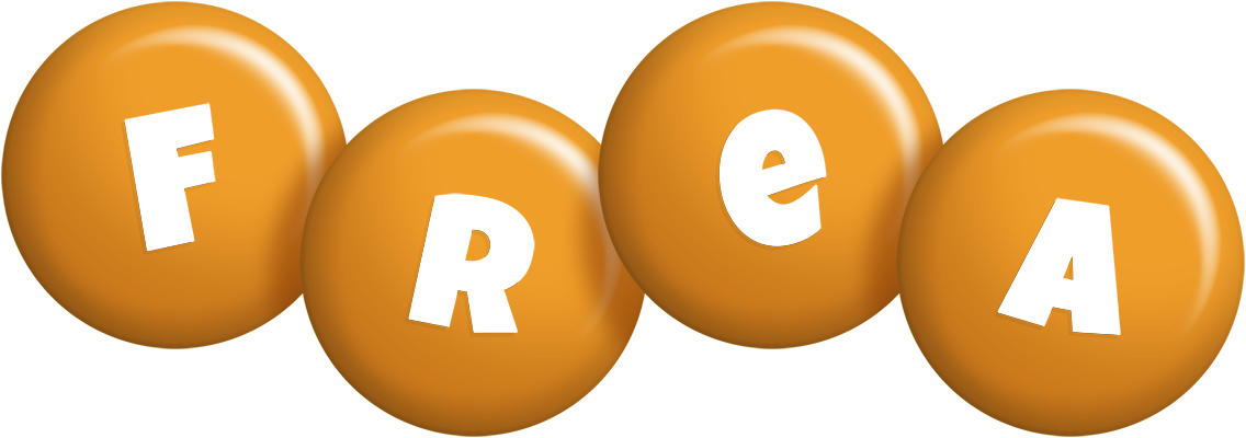 Frea candy-orange logo