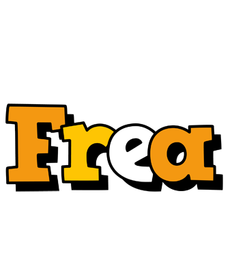 Frea cartoon logo