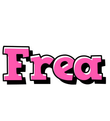 Frea girlish logo