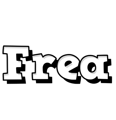 Frea snowing logo