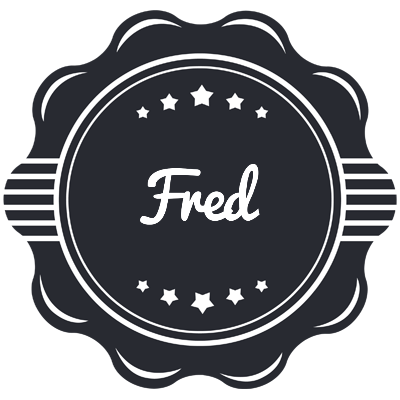 Fred badge logo