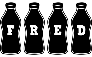 Fred bottle logo
