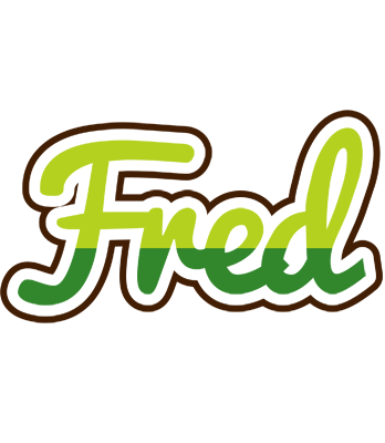 Fred golfing logo