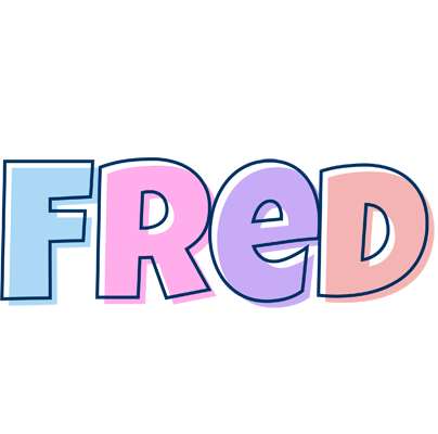 Fred pastel logo