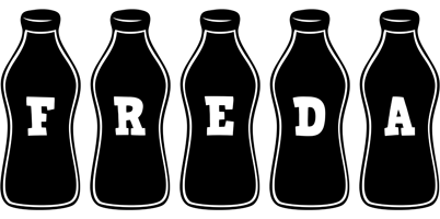 Freda bottle logo