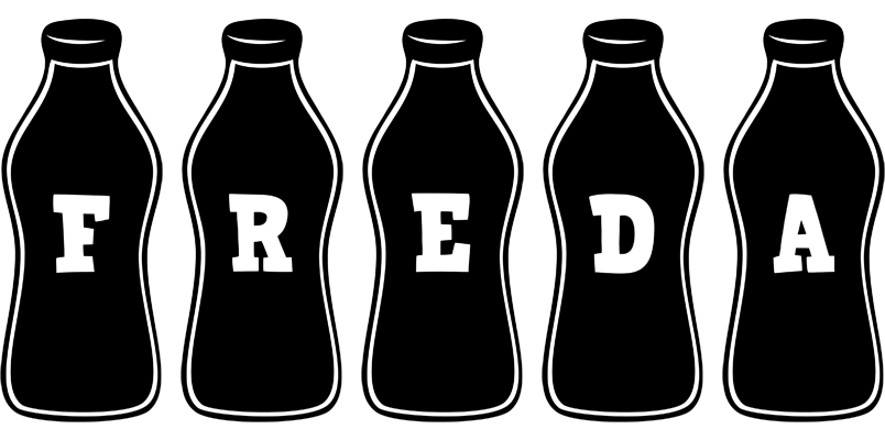 Freda bottle logo