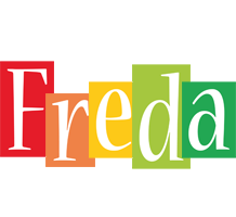 Freda colors logo