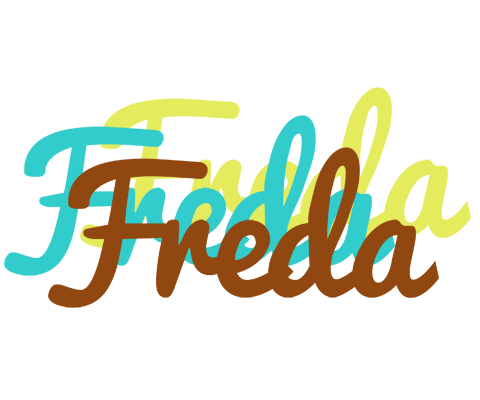 Freda cupcake logo