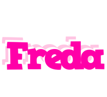 Freda dancing logo