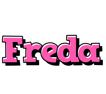 Freda girlish logo