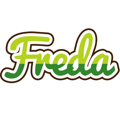 Freda golfing logo
