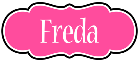 Freda invitation logo