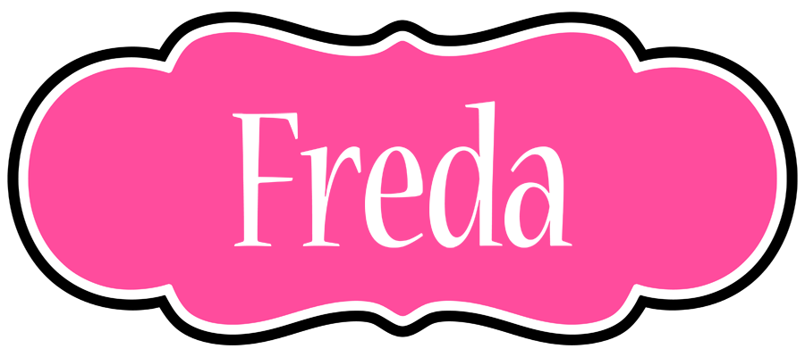 Freda invitation logo