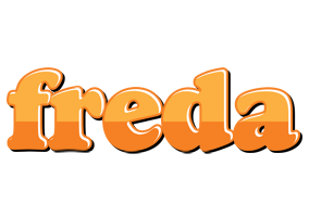 Freda orange logo