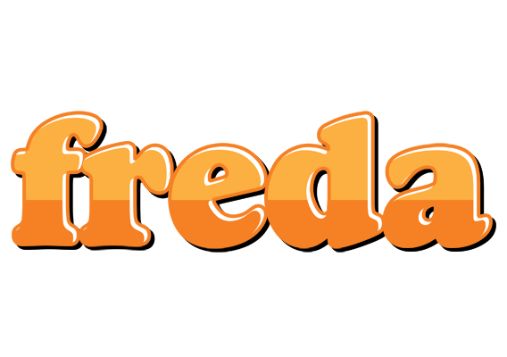 Freda orange logo