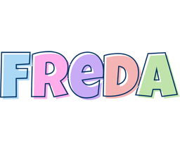 Freda pastel logo