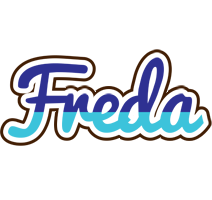 Freda raining logo