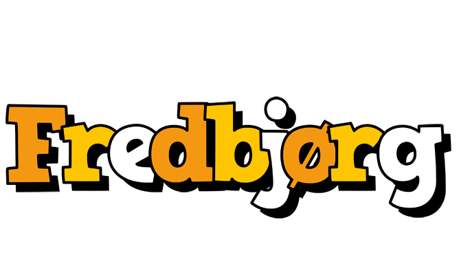Fredbjørg cartoon logo
