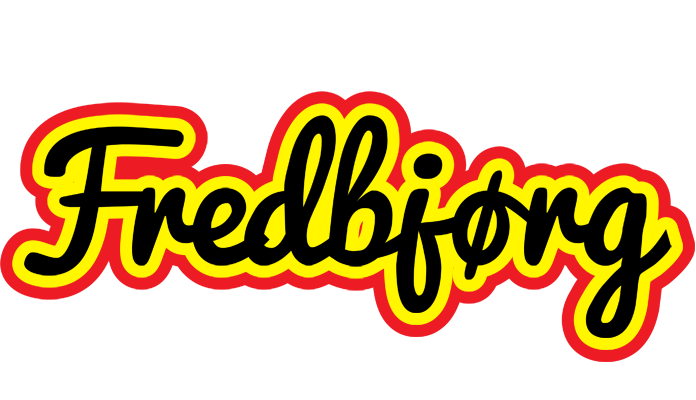 Fredbjørg flaming logo