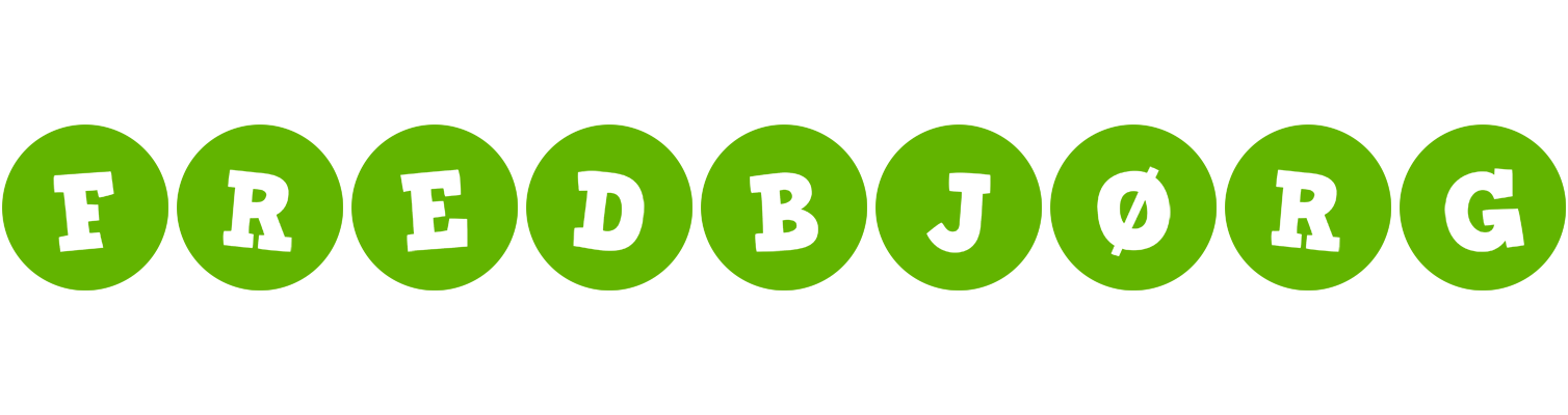 Fredbjørg games logo