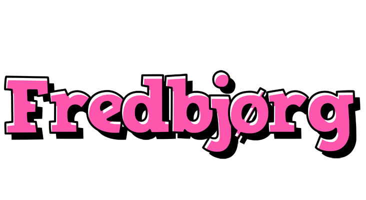 Fredbjørg girlish logo