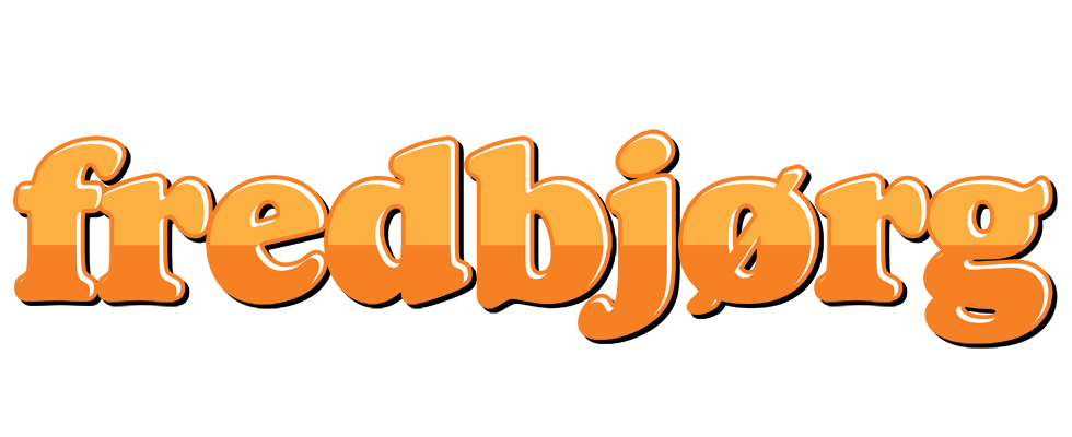 Fredbjørg orange logo