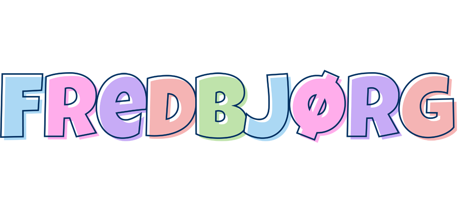 Fredbjørg pastel logo