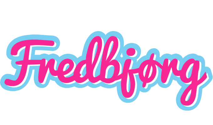 Fredbjørg popstar logo
