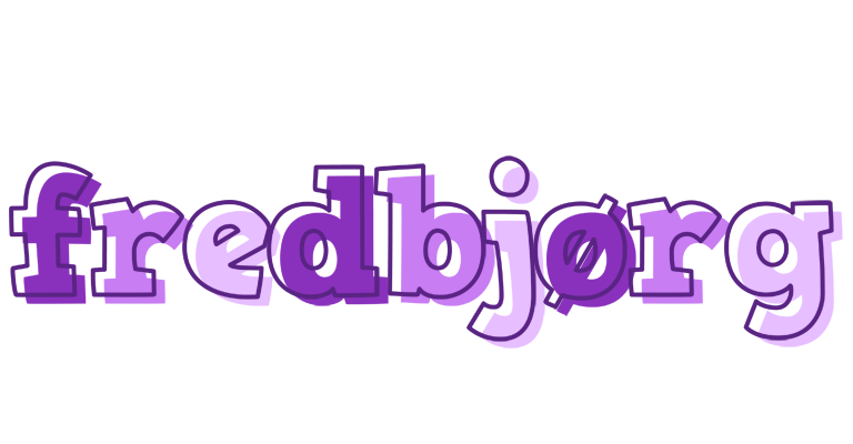 Fredbjørg sensual logo