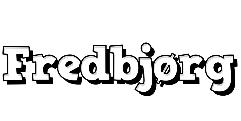 Fredbjørg snowing logo