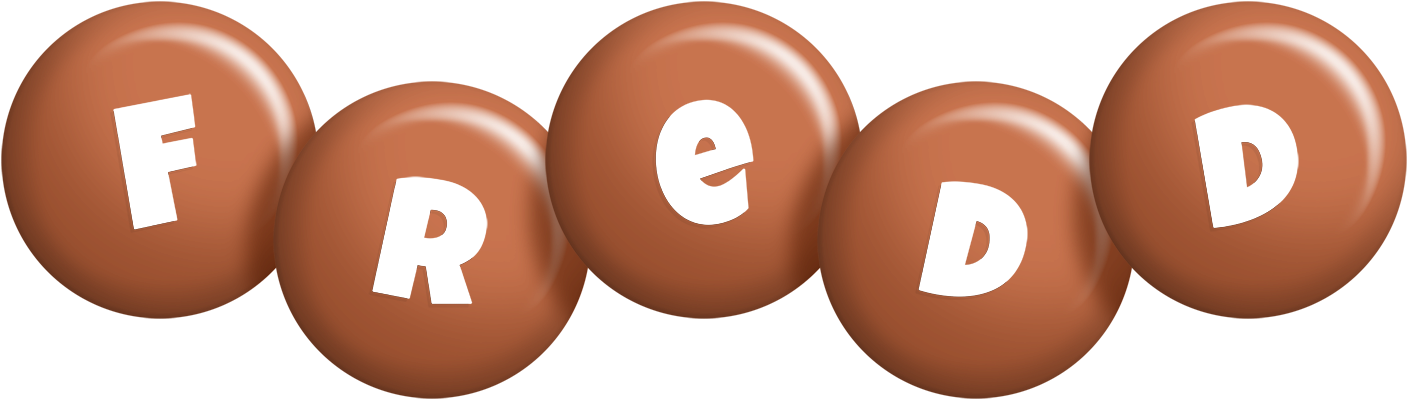 Fredd candy-brown logo
