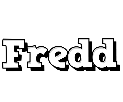 Fredd snowing logo