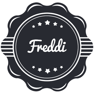 Freddi badge logo