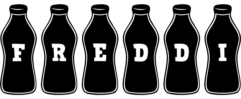 Freddi bottle logo