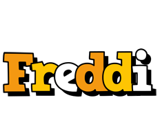 Freddi cartoon logo