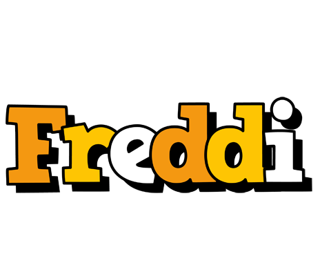 Freddi cartoon logo