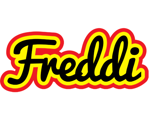 Freddi flaming logo