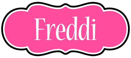 Freddi invitation logo