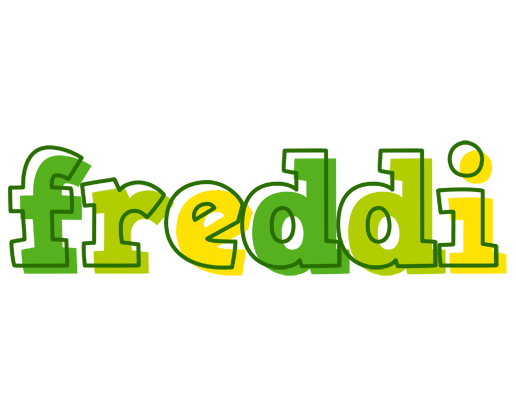 Freddi juice logo